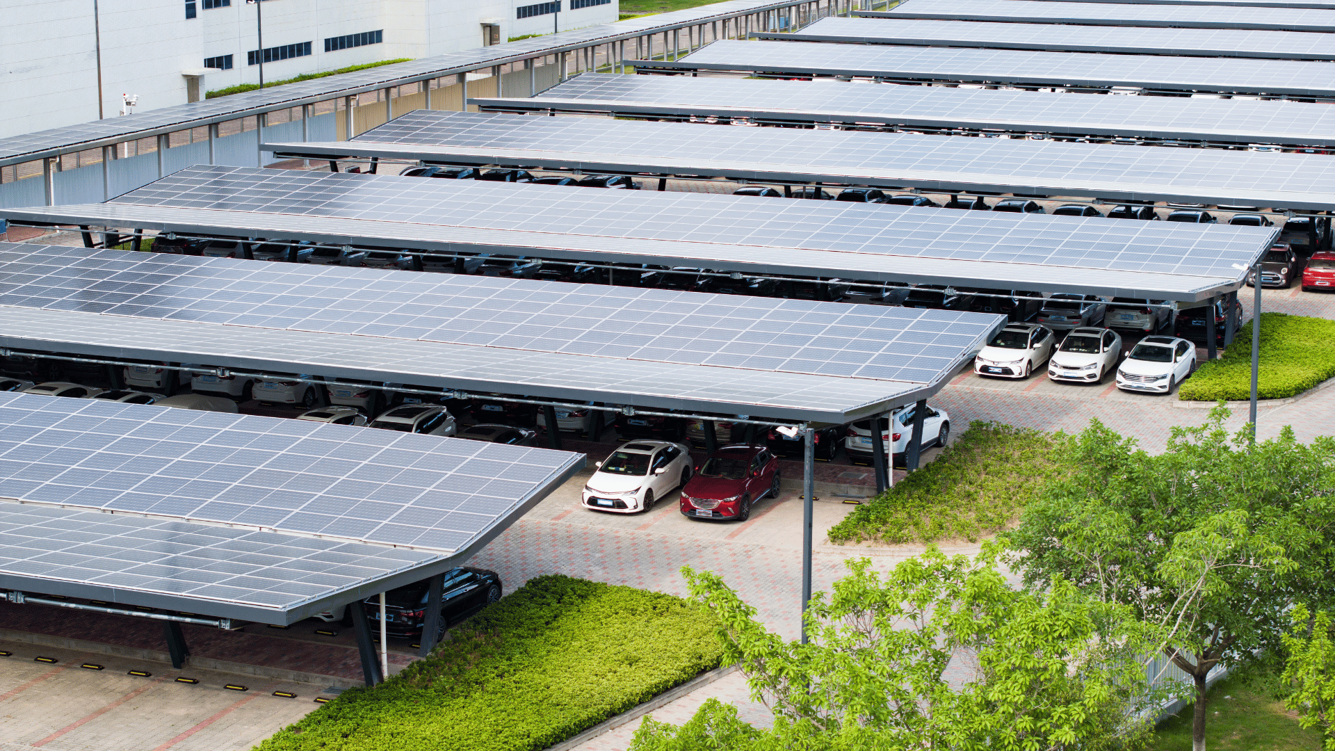 Cork Airport Solar Car Port